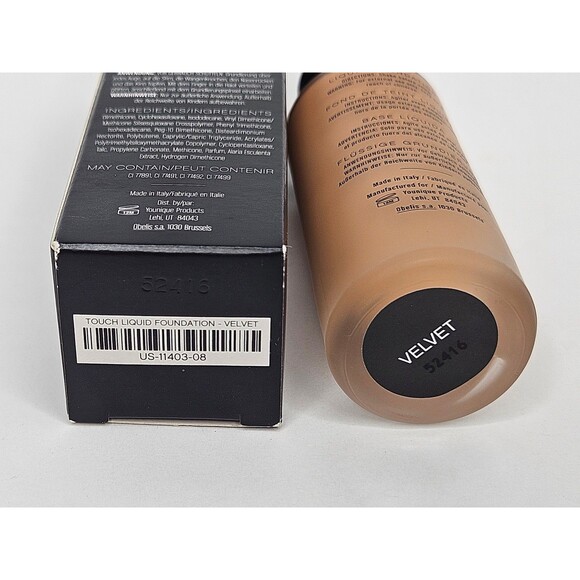 Younique Mineral Touch Liquid Foundation in Velvet .68 fl oz New in Box - Picture 4 of 4